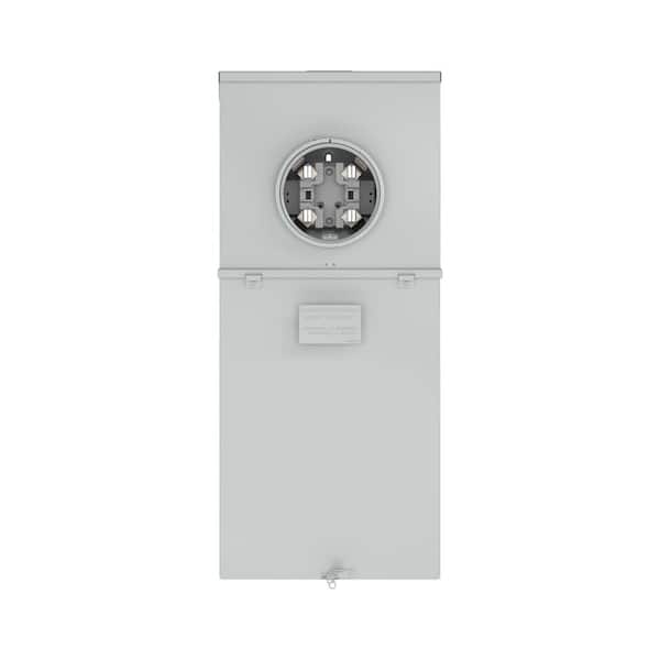 ABB 200-Amp 8-Space 16-Circuit Outdoor Plug on Neutral Combination Main Breaker Meter Socket Load Center (PAMS820TRNCS)