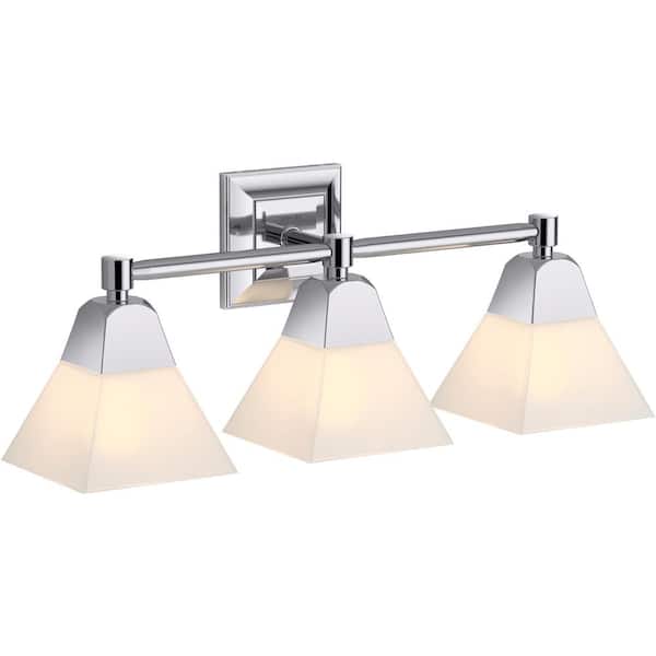 Memoirs 3-Light Polished Chrome Sconce