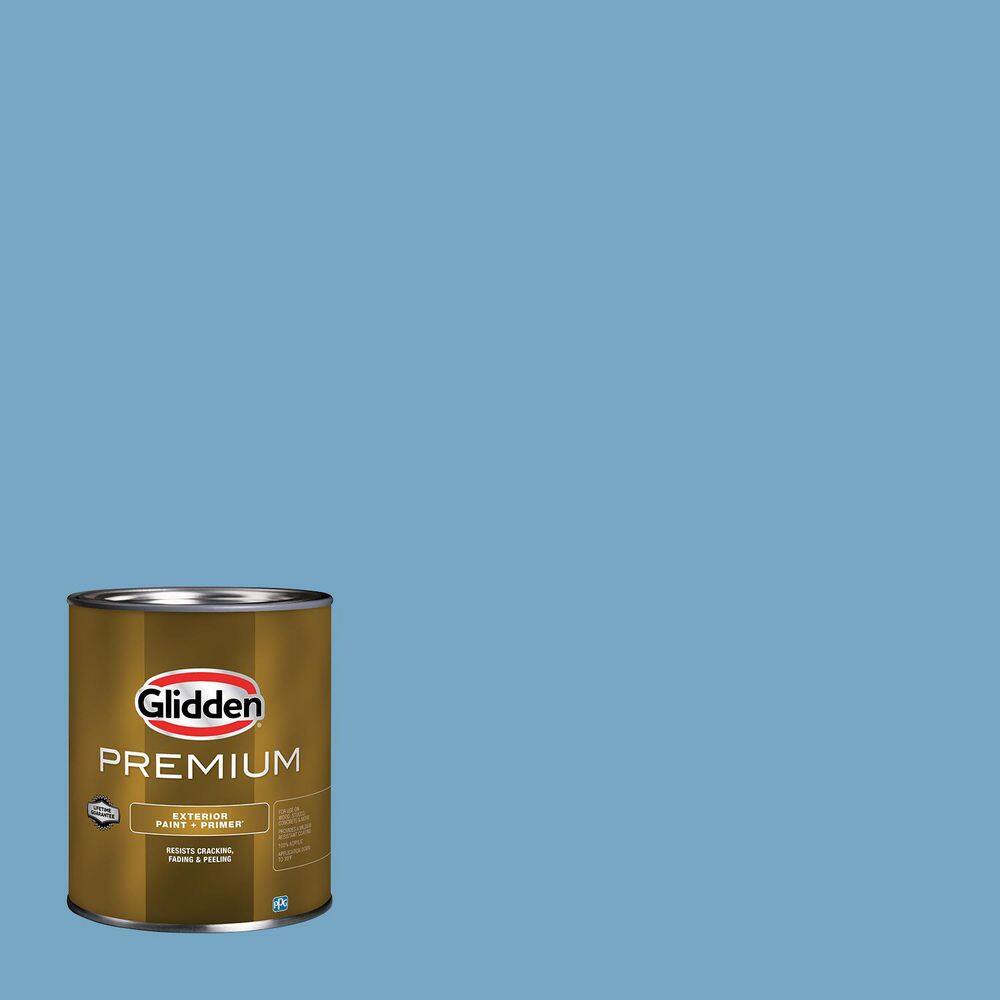 1 qt. Serene Sea PPG1158-4 Flat Exterior Latex Paint price history on PriceWatchPro