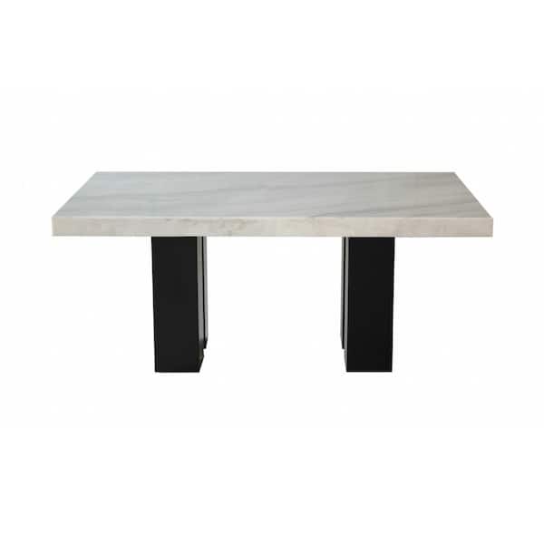 70 in. W Rectangle Camilla Espresso Counter Height Table