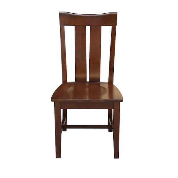 International Concepts Ainsley Espresso Dining Chair (Set of 2)