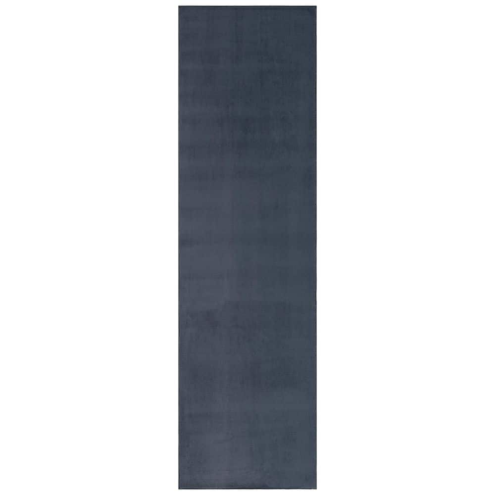 Loft Dark Gray 2 ft. x 8 ft. Machine Washable Modern Solid Runner Rug price history on PriceWatchPro