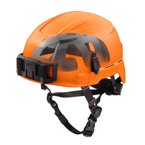 Milwaukee BOLT Orange Type 2 Class E Non-Vented Safety Helmet with