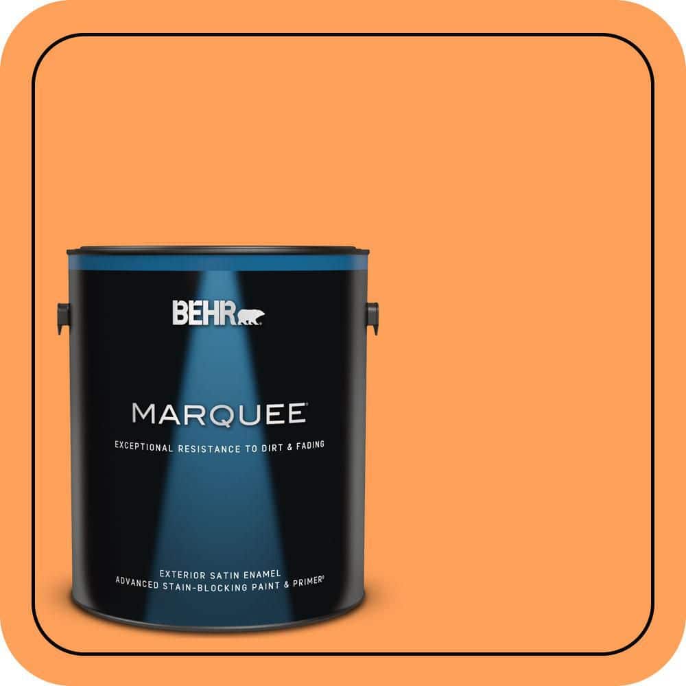 1 gal. #T15-10 Clarified Orange Satin Enamel Exterior Paint & Primer price history on PriceWatchPro