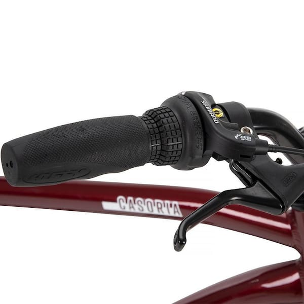 Huffy Casoria 27.5 in. Gloss Merlot Lightweight Aluminum Men s