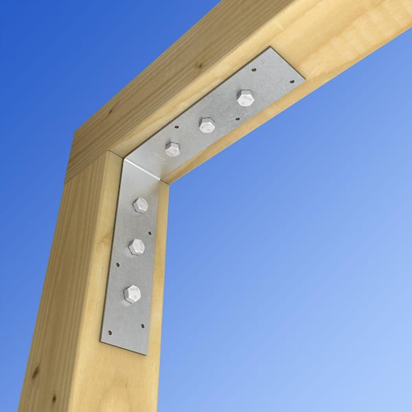 8 in. x 8 in. x 2 in. Galvanized Angle