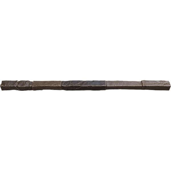 2 in. x 2 in. x 48 in. Sequoia Valley Universal Composite Trim Sill for StoneWall Faux Stone Siding Panels