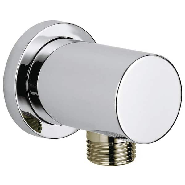 GROHE Rainshower 0.5 in. Shower Wall Union in StarLight Chrome