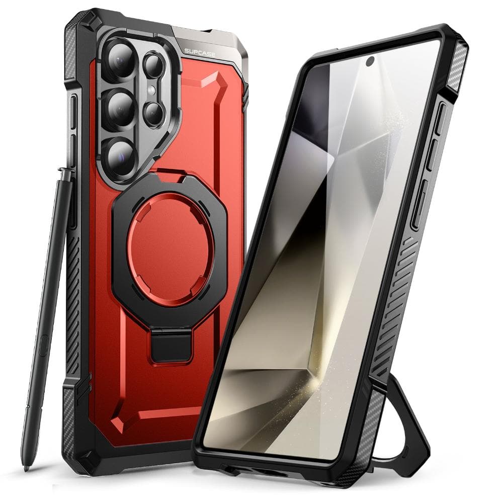 Galaxy S25 Ultra UB Grip MagSafe Phone Case-Metallic Red price history on PriceWatchPro