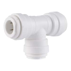 1/2 in. O.D. Push-To-Connect Polypropylene Tee Fitting