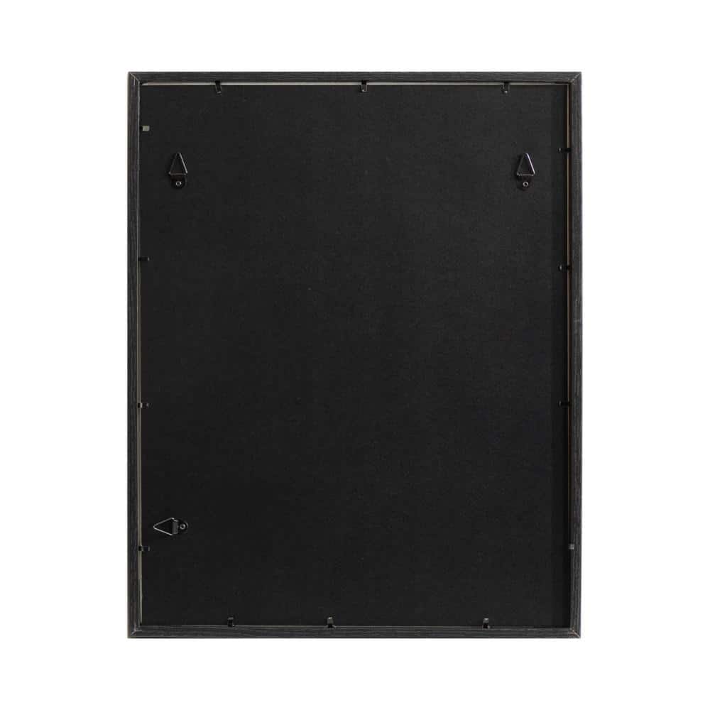 Black Wood Wall Picture Frame Set of 3