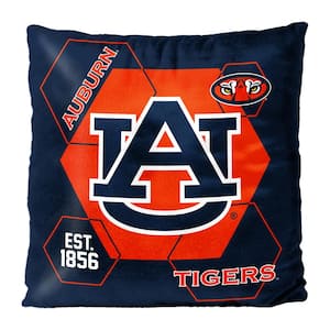 NCAA Auburn Connector Velvet Reverse Pillow