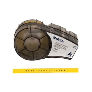 BMP21 Series Label Cartridge 0.125 in. W x 7 ft. L B342 PermaSleeve Cartridge, Yellow Labels