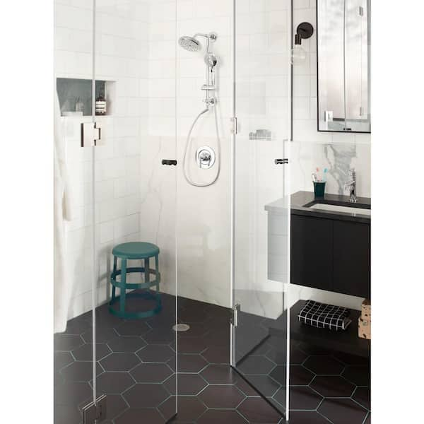 Clihome®  2-Function Bathroom Complete Shower System with Rough-in Va