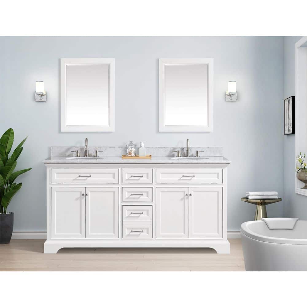 Home Decorators Collection Windlowe 73 in. W x 22 in. D x 35 in. H ...