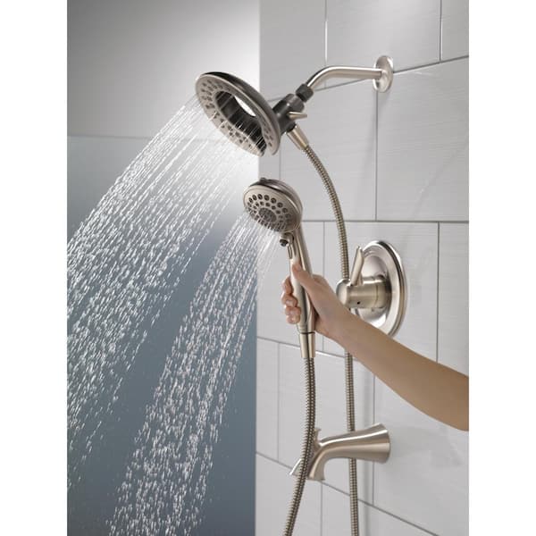 5 Spray Tub And Shower Faucet, Delta Bathroom Shower Faucets Home Depot