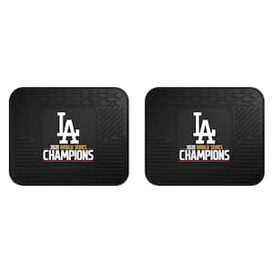 Los Angeles Dodgers 2020 World Series Champions Back Seat Car Mats - 2 Piece Set