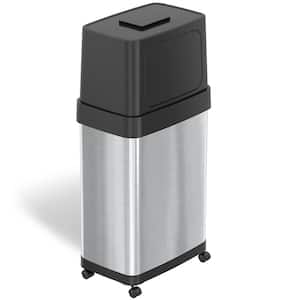 STABBEN Step trash can, stainless steel, 5 gallon - IKEA