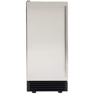 50lb Premium Indoor, Self-Contained Stainless Steel Ice Machine, Energy Star Rated, Built-in or Freestanding