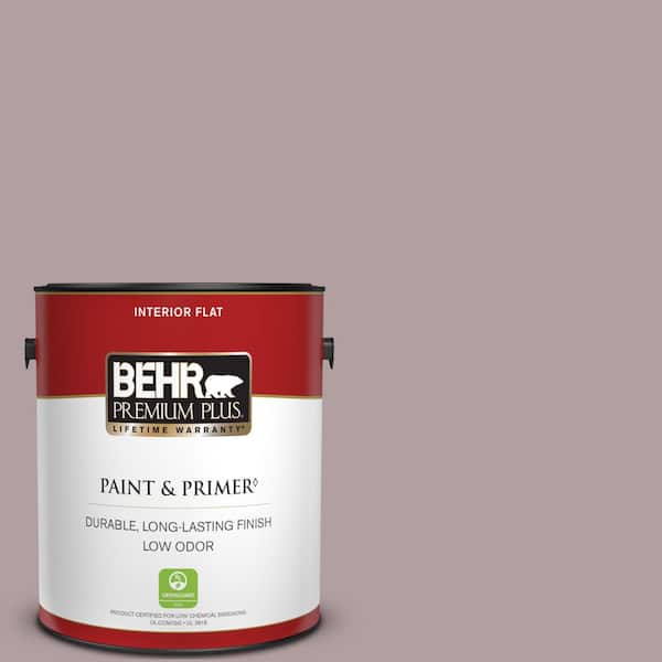 BEHR PREMIUM PLUS 1 gal. Home Decorators Collection #HDC-CT-18 Violet Vista Flat Low Odor Interior Paint & Primer