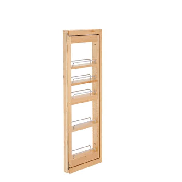 Rev-A-Shelf 3 in. W x 39 in. H Pull-Out Between Cabinet Wall Filler with Soft-Close
