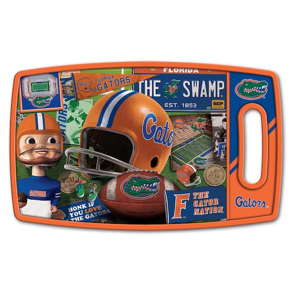 YouTheFan NCAA Florida Gators Retro Series Polypropyene Cutting Board