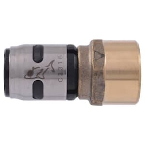 1/2 in. Push-to-Connect EVOPEX x FIP Brass Adapter Fitting (6-Pack)