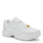Women's Memory Workshift Slip Resistant Athletic Shoes - Soft Toe - White Size 8.5(M)