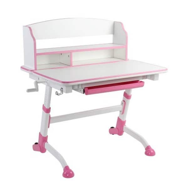 TygerClaw Adjustable Height Childrens Desk with Storage