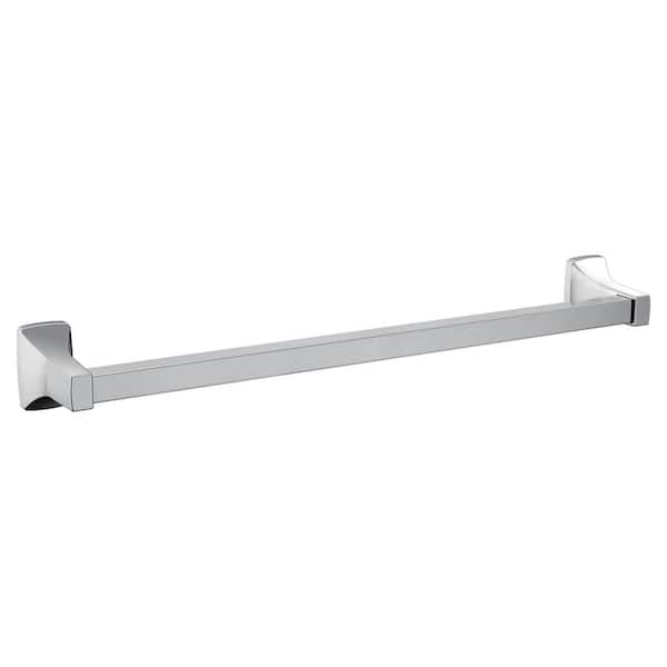 MOEN Adler 18 in. Wall Mounted Towel Bar in Chrome YB0118CH - The Home ...