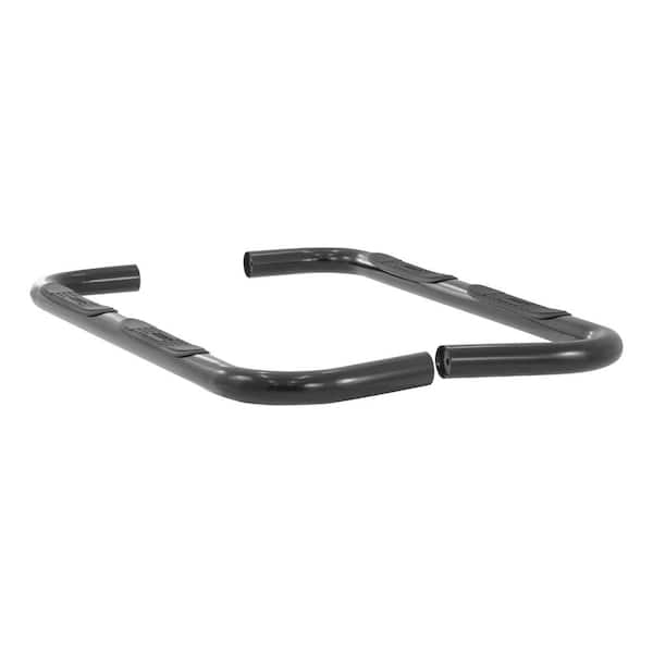 Aries 3-Inch Round Black Steel Nerf Bars, No-Drill, Select Ford Explorer