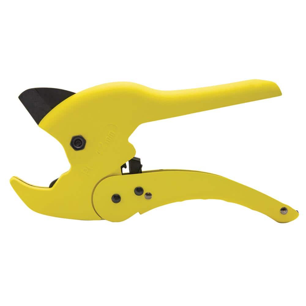King Innovation Tools 11/4 in. Ratchet Poly/PVC Pipe Cutter 46310