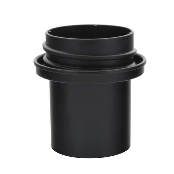 2-1/4 in. x 2-1/2 in. Screw End Quick Coupler - Left-Hand Threaded Adapter for Dust Collection Systems
