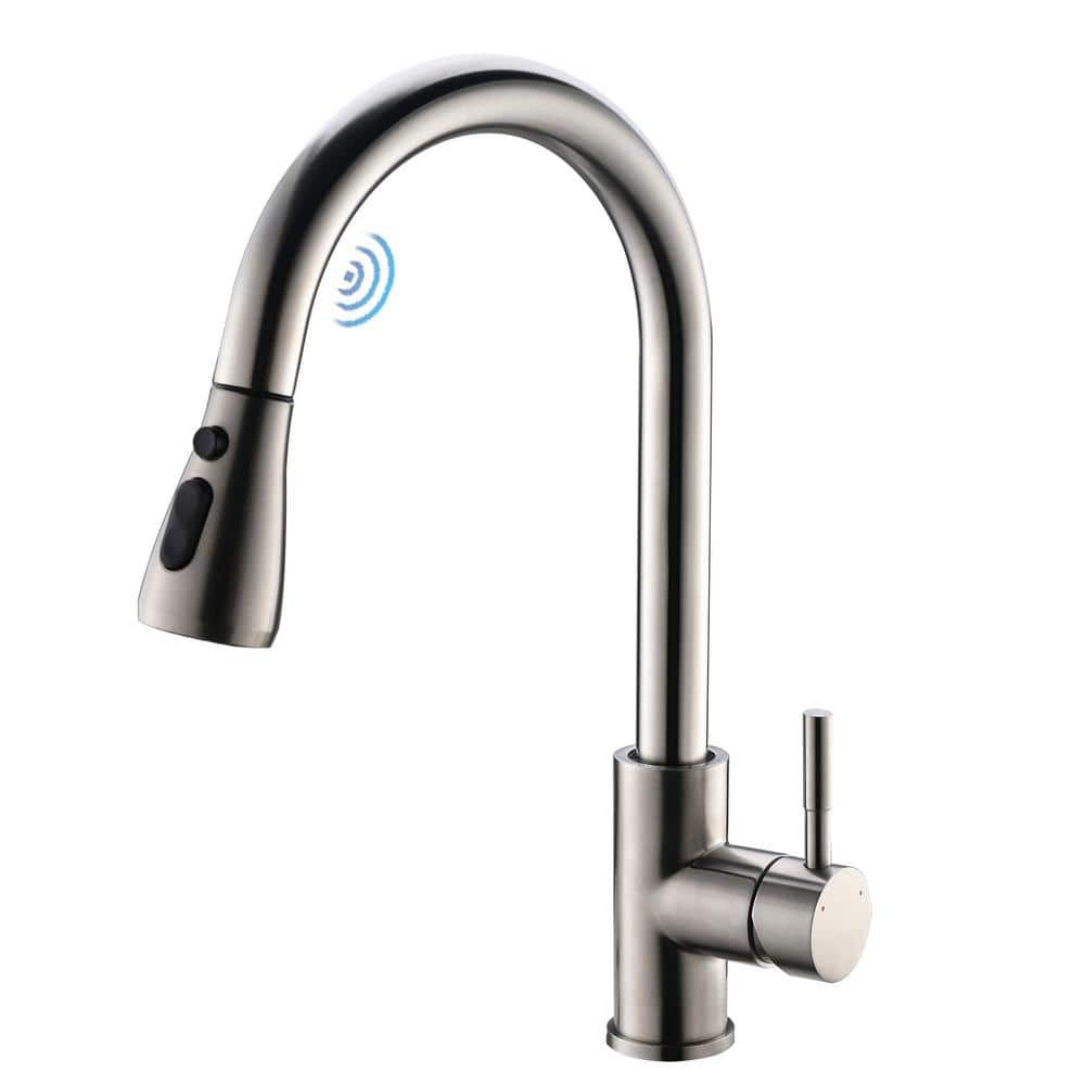 Best HD Pictures about  Touchless Kitchen Faucet Home Depot  with No AI Images