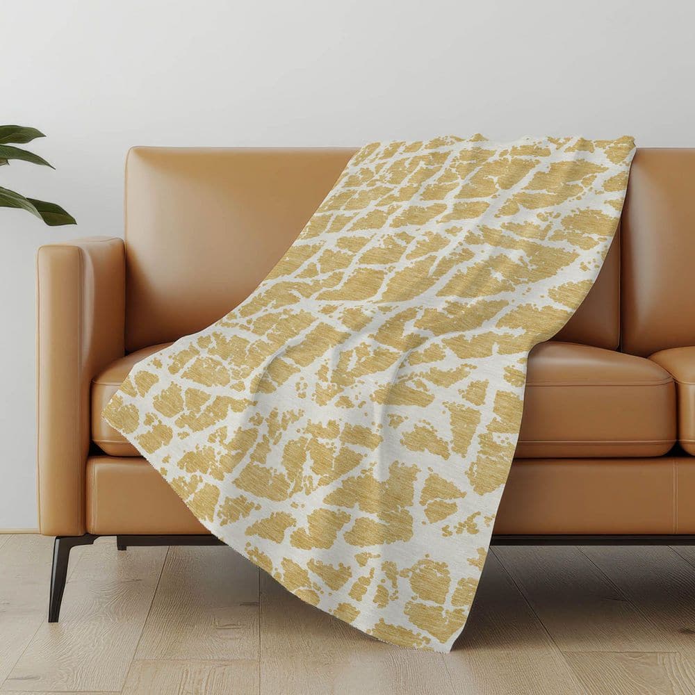 Premium Machine Washable ASB501 Gold 50 in. x 70 in. Sherpa Throw Blanket price history on PriceWatchPro