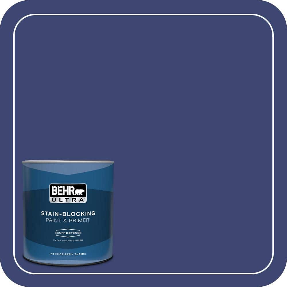 1 qt. #T18-18 Constellation Blue Extra Durable Satin Enamel Interior Paint & Primer price history on PriceWatchPro