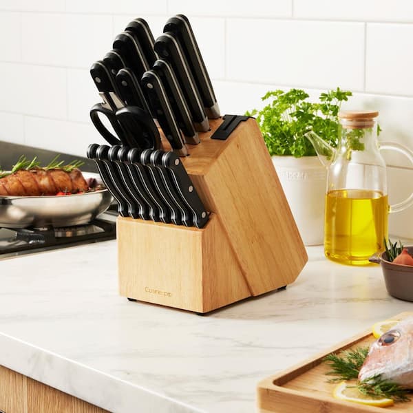 Cuisine::pro SABRE 9-Piece Stainless Steel Knife Set with Knife Block  1029416 - The Home Depot