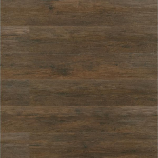 A&A Surfaces American Brawly 12 MIL x 7.1 in. W x 48 in. L Click Lock Waterproof Luxury Vinyl Plank Flooring (23.8 sq. ft./case)