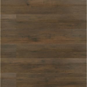 Take Home Sample - 7 in. W Nitefall Walnut Rigid Core Click Lock Luxury Vinyl Plank Flooring