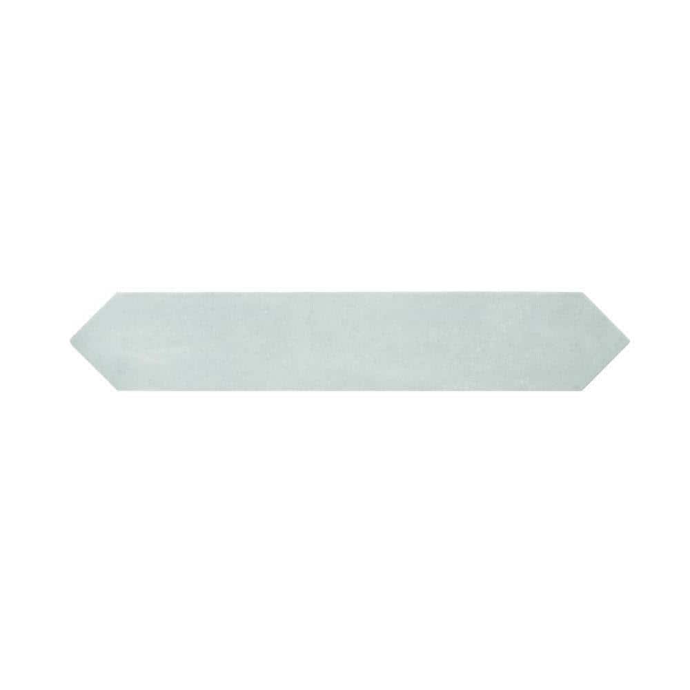 Festa Green 1.7 in. x 9.6 in. Matte Ceramic Picket Wall and Floor Tile Sample (0.11 Sq. ft./case) (1-pack) price history on PriceWatchPro