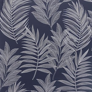 Linear Leaves Paste the Paper Wallpaper