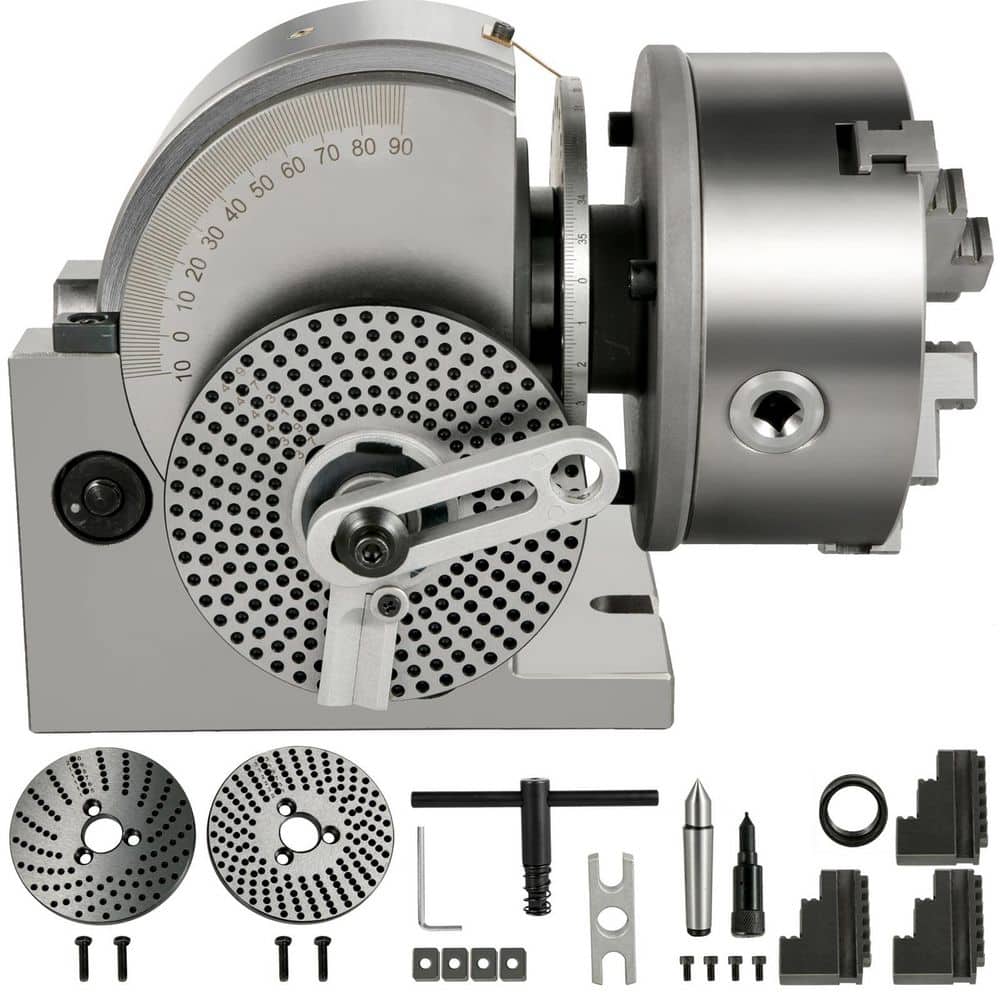 Dividing Head BS-1 Dividing Head Set 6 in. 3-Jaw Chuck Semi Universal Milling Set w/ 6 in. Chuck plus Tailstock+ Plates price history on PriceWatchPro