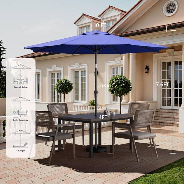 4ft patio umbrella Outsunny 14.4ft Large with 36 Solar LED Lights Gray the PURPLE LEAF umbrella is a versatile choice that enhances the comfort and ambiance of your patio or garden Patio Umbrella | Domi Outdoor