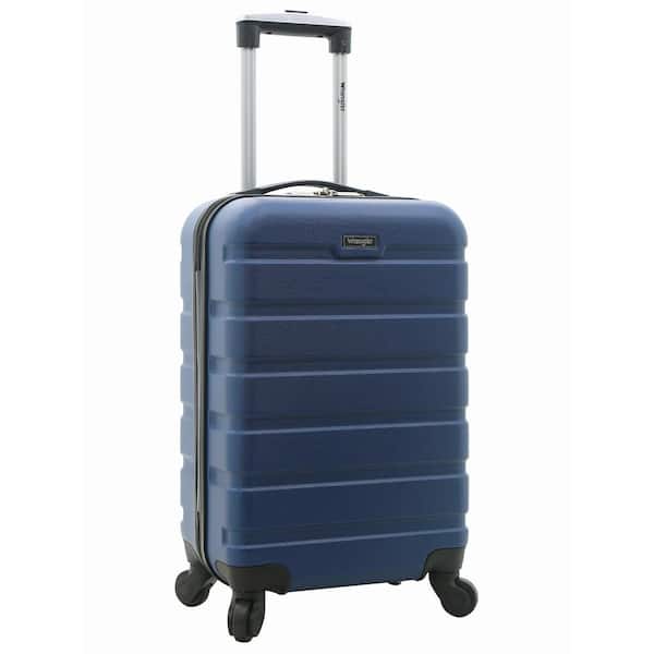 Wrangler 20 in. Basic Rolling Hardside Carry-On with Spinner Wheels (WR)