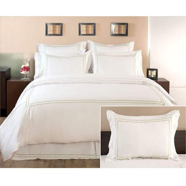 Home Decorators Collection Embroidered Cottage Hill King Sham