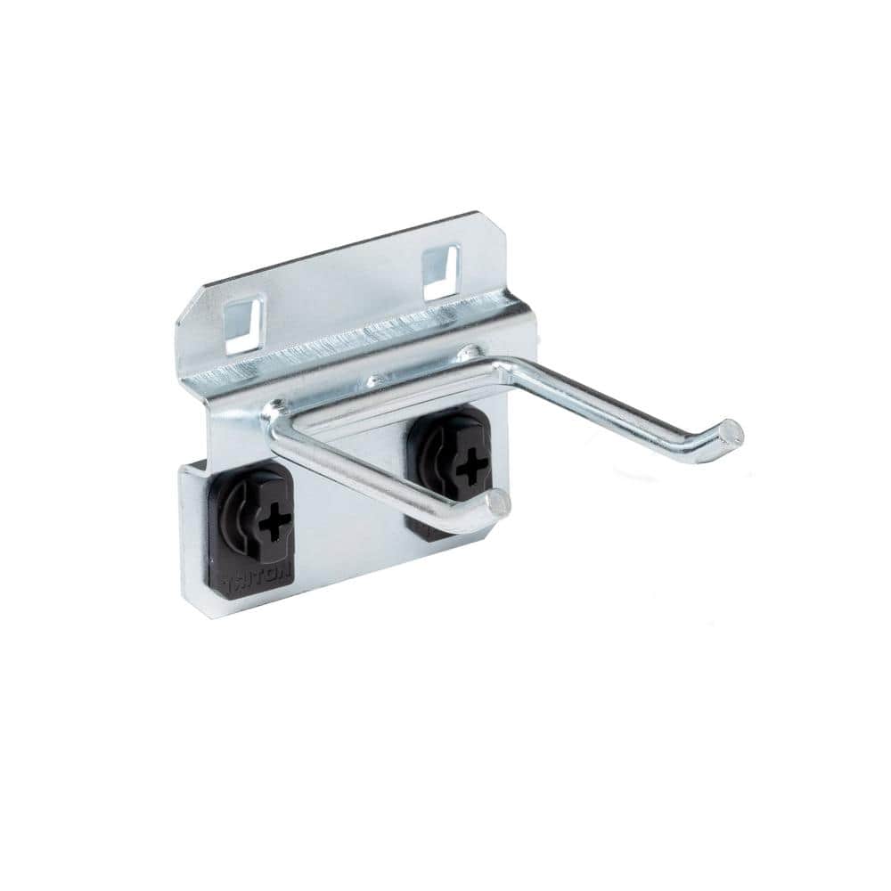 2 in. Double Rod 30 Degree Bend 3/16 in. Dia Zinc Plated Steel Pegboard Hook (5-Pack) price history on PriceWatchPro