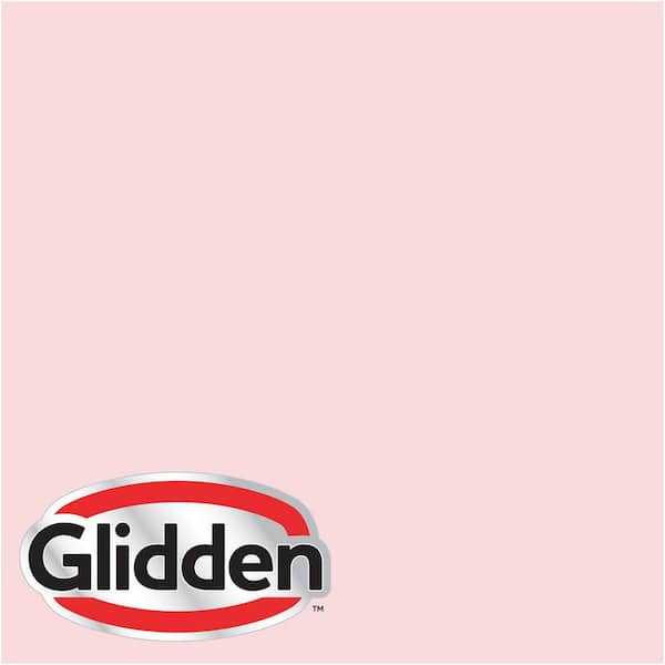 Glidden Premium 1 gal. #HDGR31 Powder Pink Eggshell Interior Paint with Primer