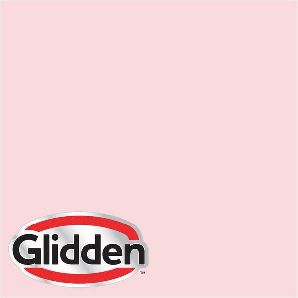 Glidden Premium 5 gal. #HDGR31 Powder Pink Semi-Gloss Interior Paint with Primer