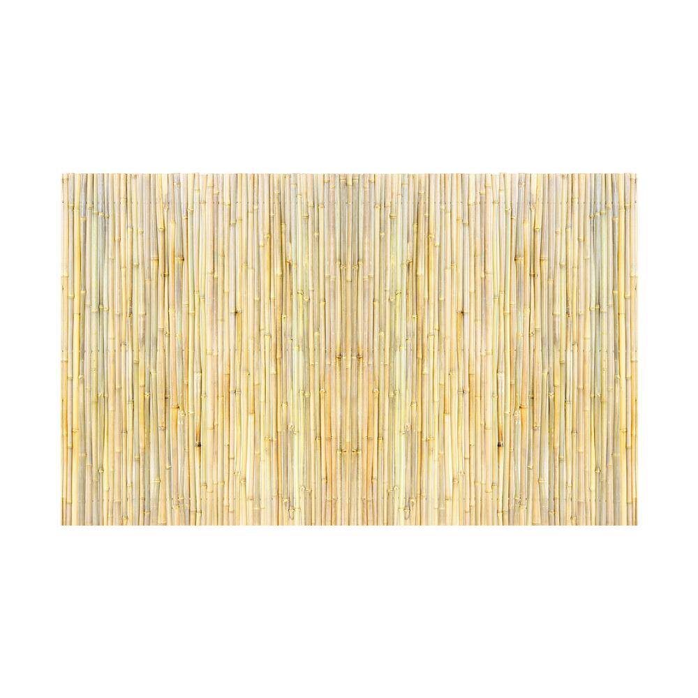 Natural Rolled Bamboo Fence Bamboo Panel 4 ft H x 8 ft L x 0.75 in D. Border Fencing Wire Fencing price history on PriceWatchPro