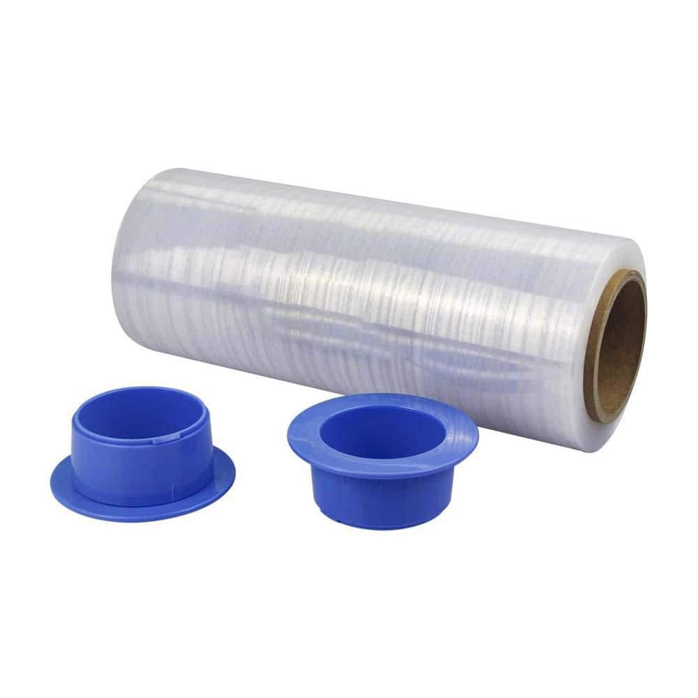 Clear Stretch Film 12 in. x 1000 ft. 80-Gauge Industrial Strength with Hand Saver for Moving Packaging Boxes Pallets price history on PriceWatchPro
